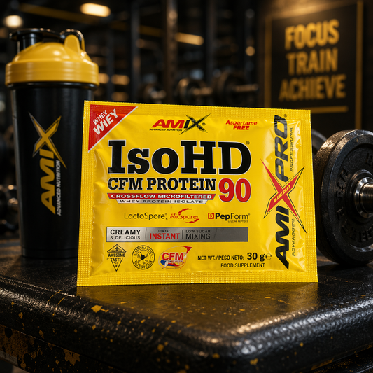 amix iso hd cfm 90 protein sachet TROPICANA