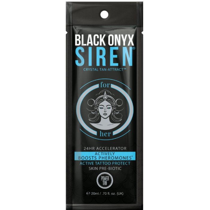 POWER TAN Black Onyx Siren 24 Hr Accelerator Boost Pheromones 20ml