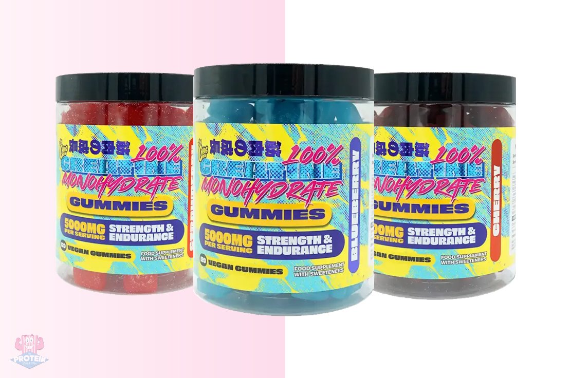 Chaos Crew Creatine Monohydrate Gummies 5000mg 120 Vegan Gummies