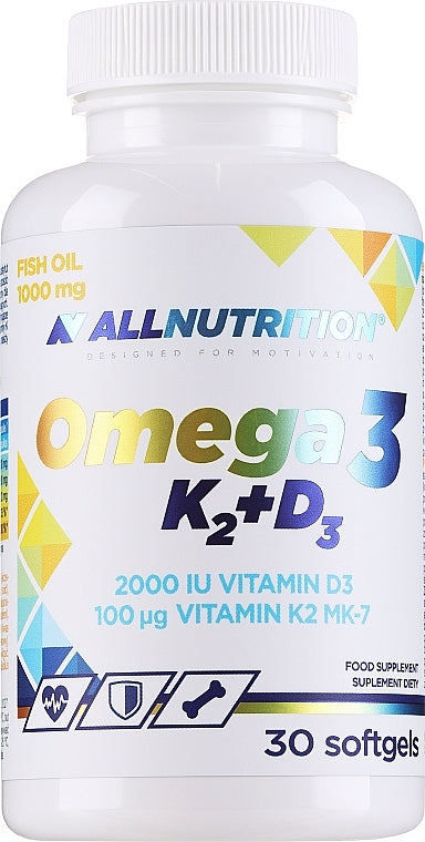 ALL NUTRITION Omega 3 K2+D3 30 softgels