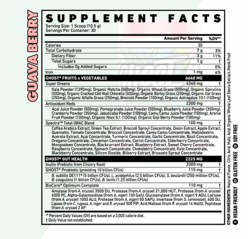 Ghost Greens 30 servings
