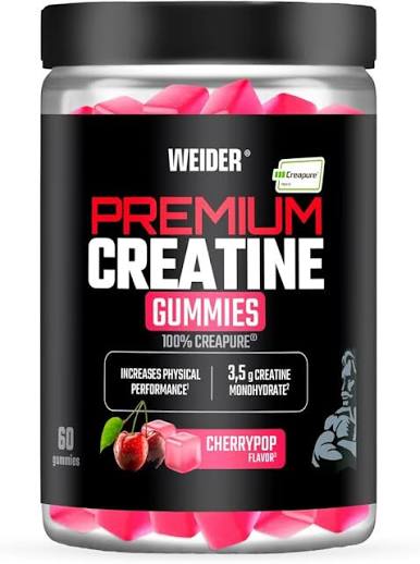 WEIDER Premium Creatine 60 gummies Cherry flavour
