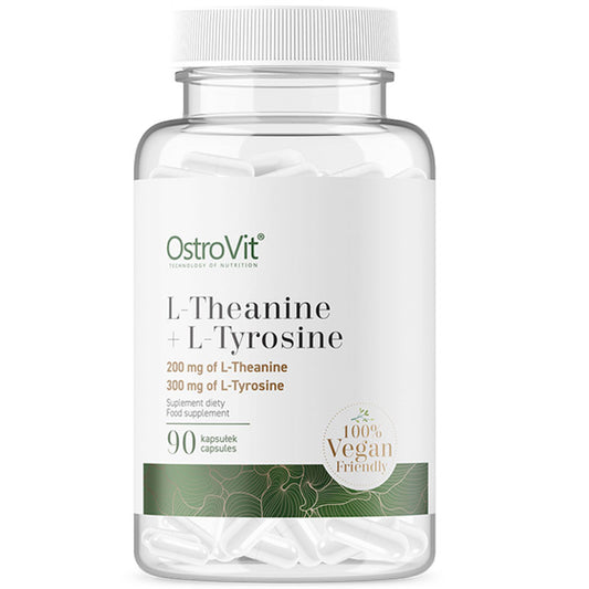 Ostrovit L - Theanine + L - Tyrosine 90 Capsules Vegan Friendly