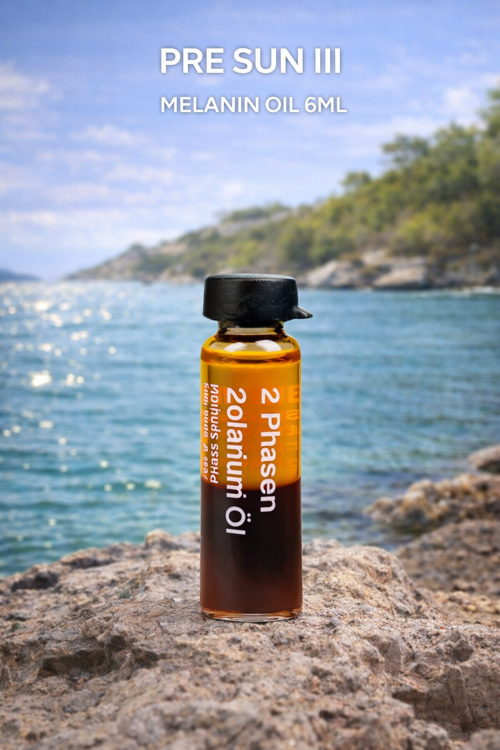 pre sun iii melanin oil TROPICANA