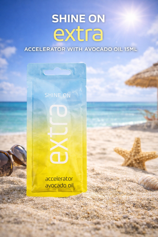 shine on tanning accelerator avocado oil TROPICANA