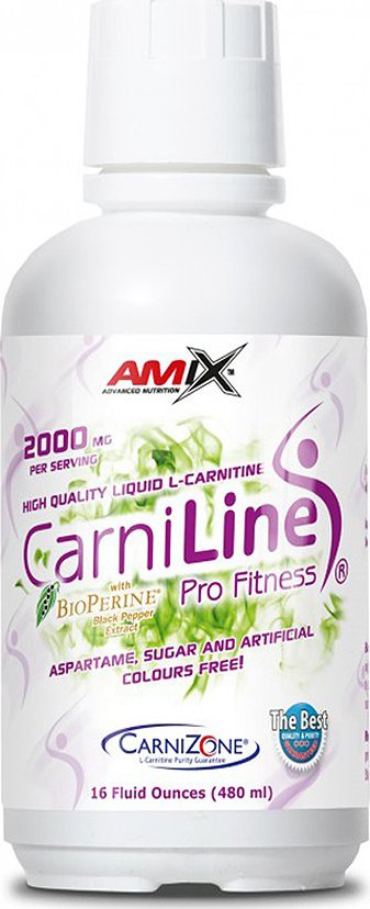 Amix CarniLine Pro Fitness L - Carnitine 2000 mg 480ml Pineapple Flavour