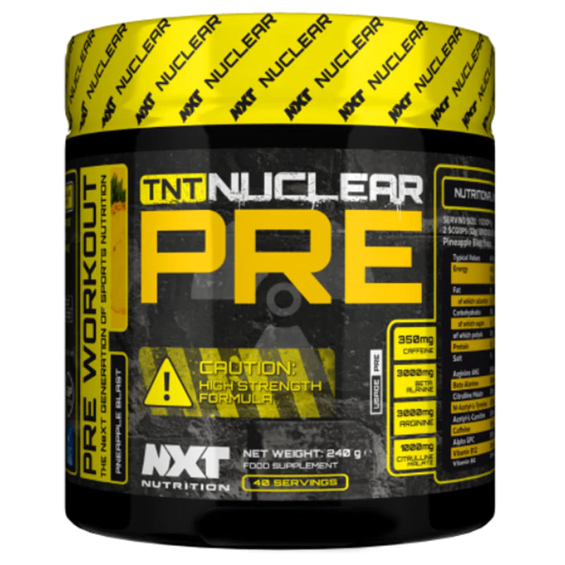NXT Nutrition TNT Nuclear Pre - Workout 40 servings