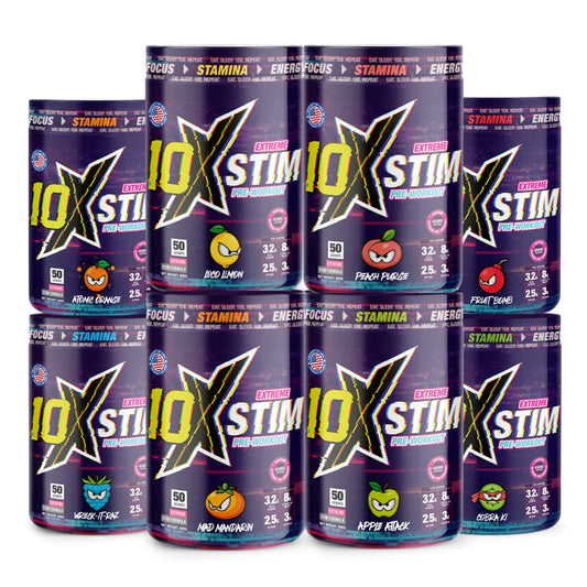 10X Athletic Extreme Stim Pre - Workout 600g