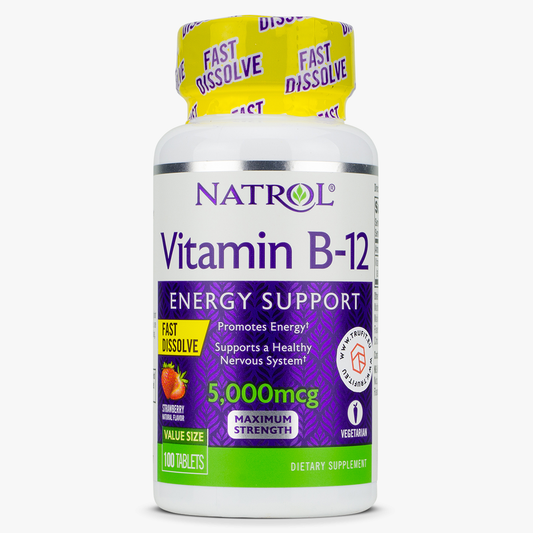 NATROL Vitamin B-12 Fast Dissolve 100 Tablets