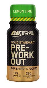 Optimum Nutrition Pre-Workout Shot Lemon Lime 60g