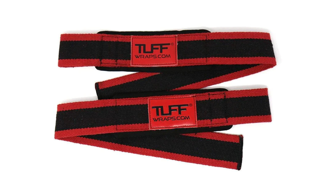 Tuff Wraps Maxx Cotton Lifting Straps with Neoprene